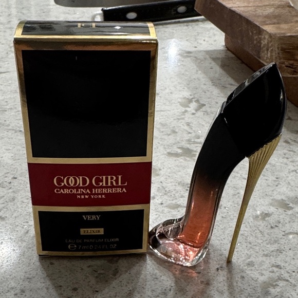 Carolina Herrera Other - Carolina Herrera Good Girl Black and Gold Heel Perfume
